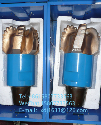 Dia 89mm 444,5mm PDC Mũi khoan dầu, Mũi khoan mỏ dầu để khoan lỗ sâu