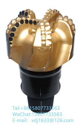 Dia 89mm 444,5mm PDC Mũi khoan dầu, Mũi khoan mỏ dầu để khoan lỗ sâu