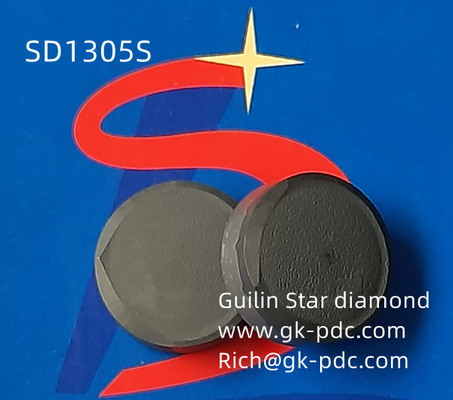 PDC hình quả đào Chèn SD1305 cho mũi khoan 30mm 32mm