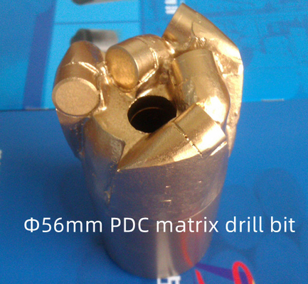 Thân máy khoan PDC được chứng nhận ISO Đường kính 56mm để khoan đá