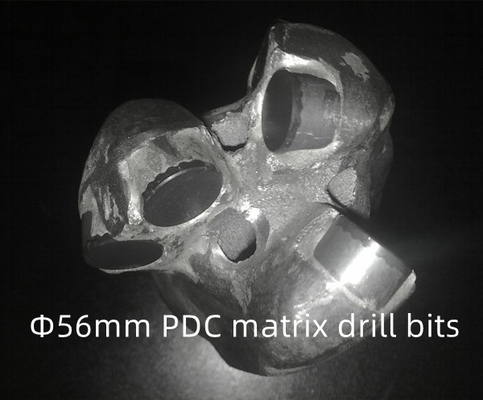 Thân máy khoan PDC được chứng nhận ISO Đường kính 56mm để khoan đá