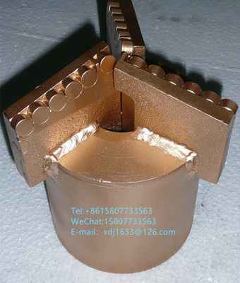 3 cánh Mũi kéo 171mm PDC, Mũi khoan dầu PDC cho mỏ than và lỗ khoan