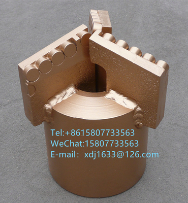 3 cánh Mũi kéo 171mm PDC, Mũi khoan dầu PDC cho mỏ than và lỗ khoan
