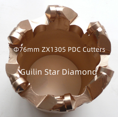 76mm Mũi khoan lõi PDC Giấy chứng nhận ISO9001 cho Thăm dò địa chất