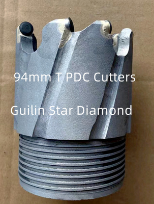 Mũi khoan lõi OEM PDC Đường kính 96mm để thăm dò tài nguyên