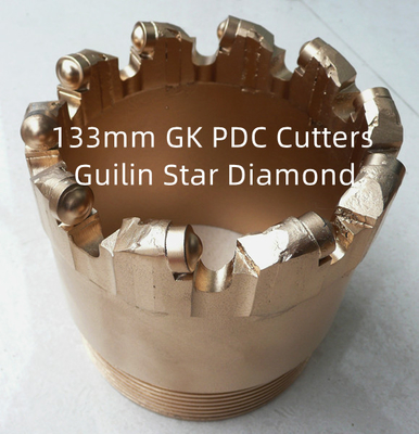 Mũi khoan lõi PDC bền bỉ Đường kính 133mm để khoan giếng nước bề mặt