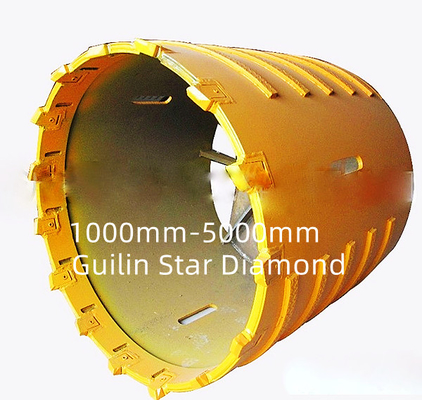 1000mm 5000mm PDC Coring Bit ISO9001 để thăm dò địa chất