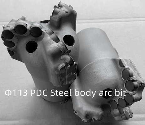 Mũi kim cương đa tinh thể góc Arc, Mũi khoan mỏ dầu 96mm PDC