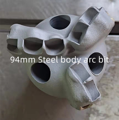 Mũi kim cương đa tinh thể góc Arc, Mũi khoan mỏ dầu 96mm PDC