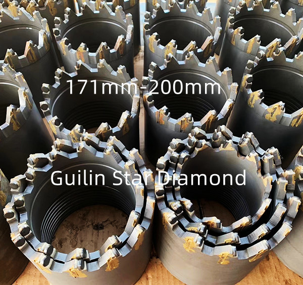 OEM ODM PDC Bits lõi 171mm để khoan giếng nước bề mặt